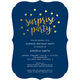 Navy Surprise Party Confetti Dot Invitations Image 3 of 6